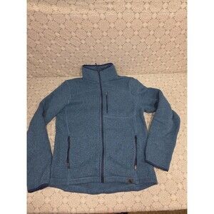 Fleece Jacket Full Zip Outdoor Top Activewear‎ Layering Coat Small Fall Winter